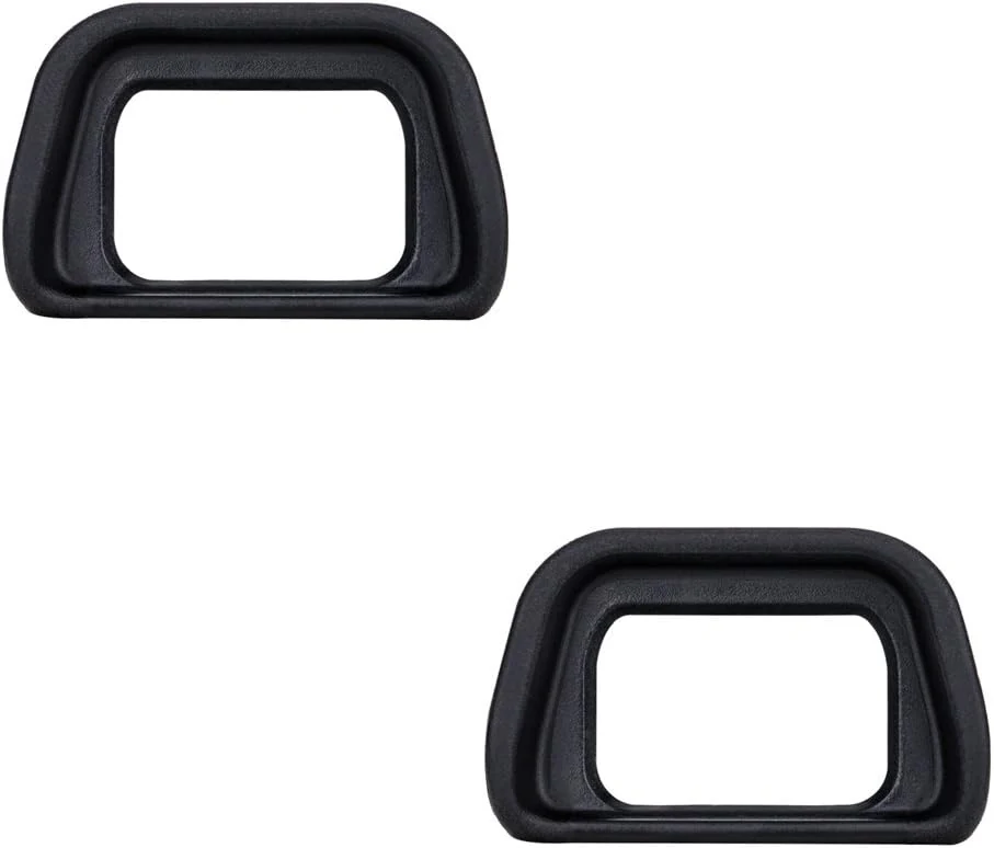 JJC 2-Pack Soft Viewfinder Eyecup Eyepiece Eye Cup for Sony