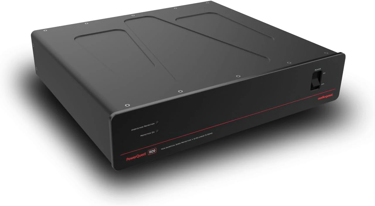 AudioQuest PowerQuest 707 12-Outlet Power Conditioner Non-Sacrificial Surge Protection (North America)