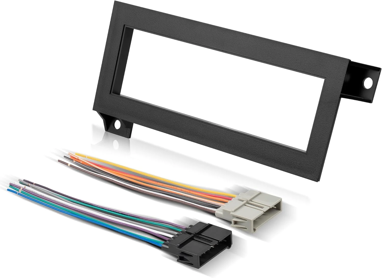 NuIth Single Din Radio Installation Dash Kit W/Radio Wiring Harness for 1974-2003 Chrysler/Dodge/Jeep