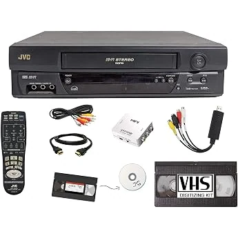 JVC HR-VP58U 4 Head 19u Hi-Fi Stereo VCR Video Cassette Recorder