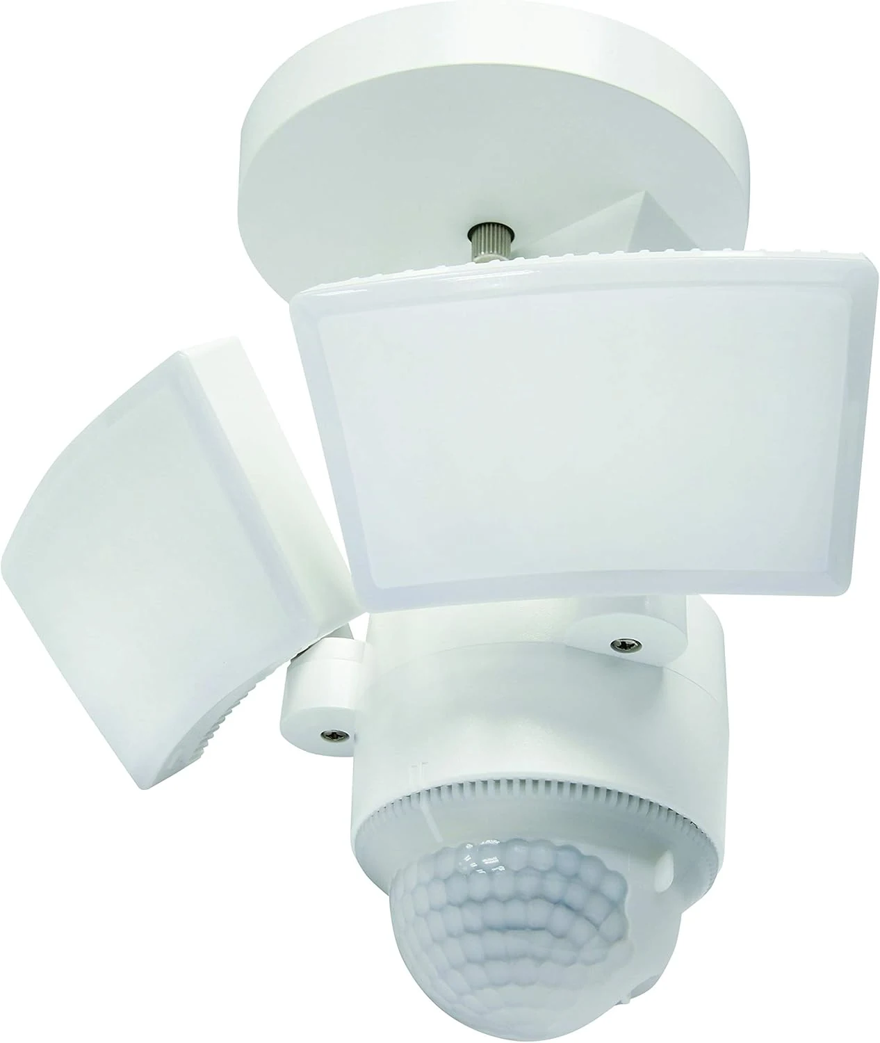 IQ America LED Outdoor Motion Sensor Security Floodlight (1100 Lumens, 180° Detection)