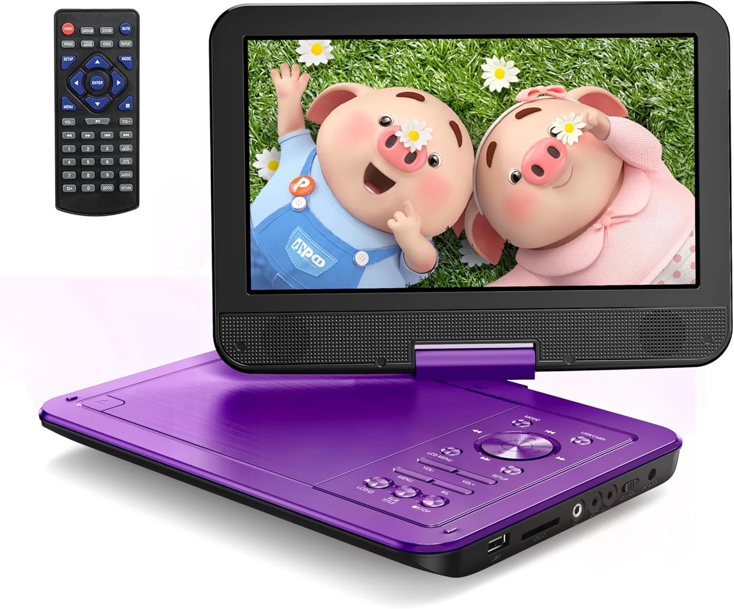 Yoton 12.5" Portable DVD Player with 10.5" HD Swivel Screen, review