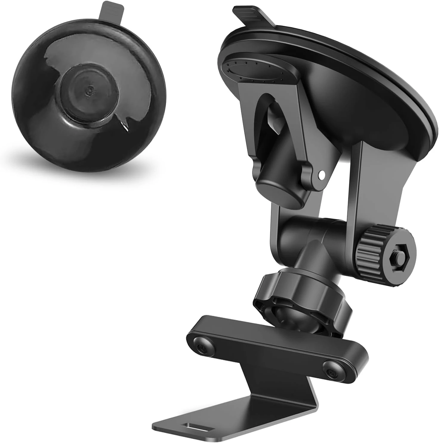 Suitable for Uniden R7 R8 Radar Detector, Car Radar Detector Suction Cup Bracket (Windshield and Dashboard Mount)