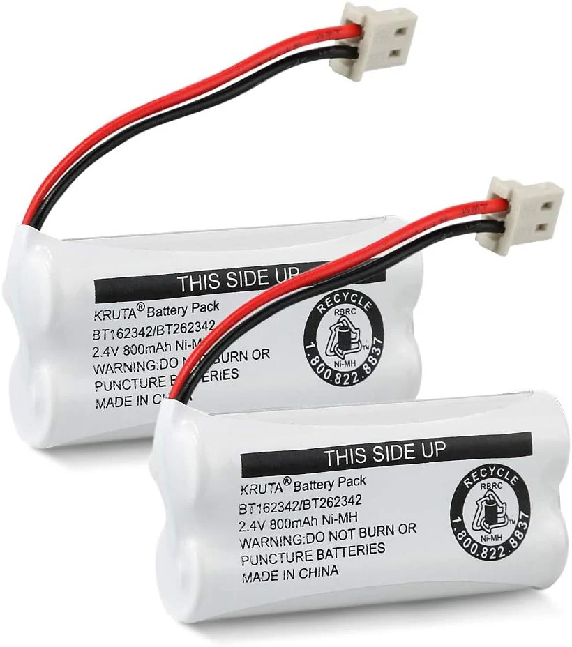BT162342/BT262342 2.4V 800mAh Ni-MH Cordless Phone Battery Pack, Also Compatible