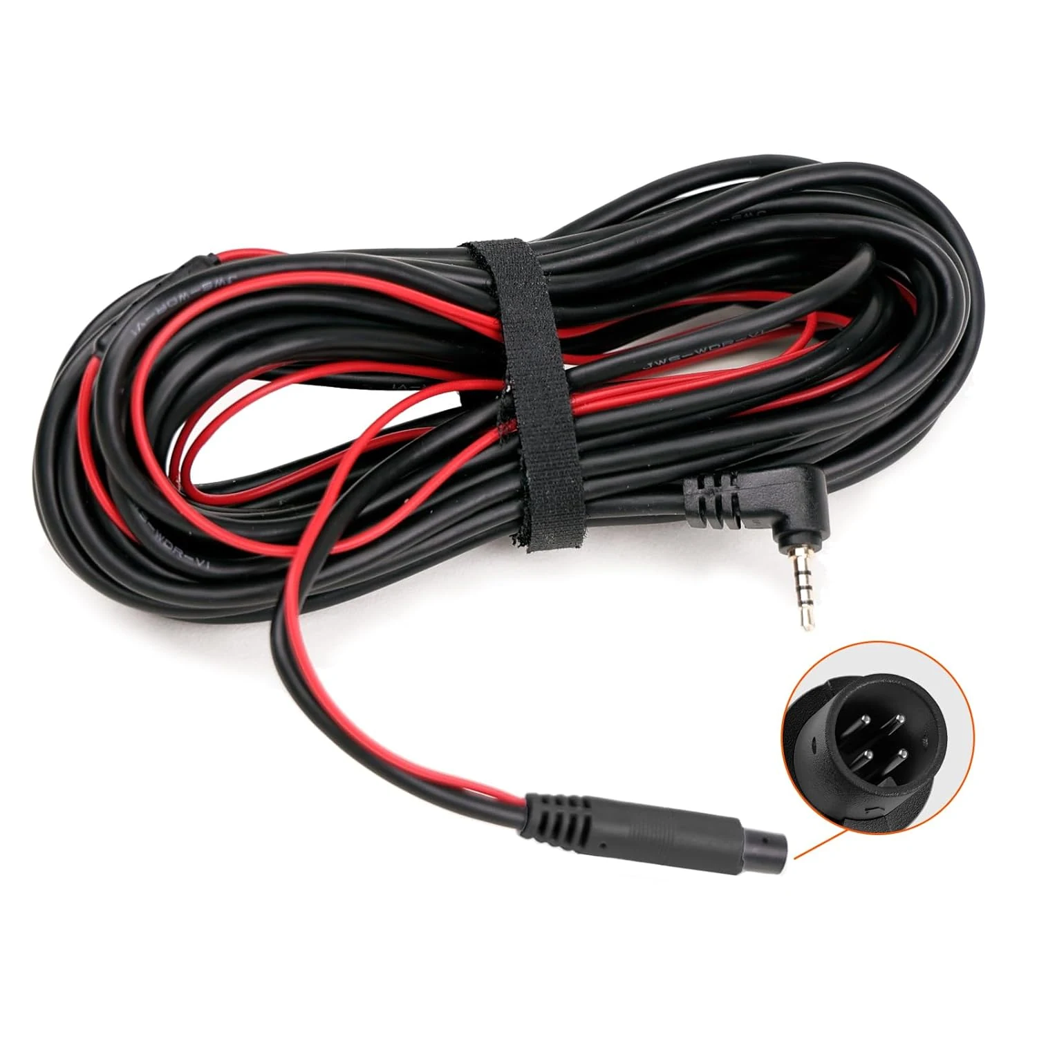 WOLFBOX 50 Feet Rear Camera Longer Replacement Cable for i17 / i07 / G840S / G840H / G900 / G930 / G850 / G850PRO / G900PRO Version