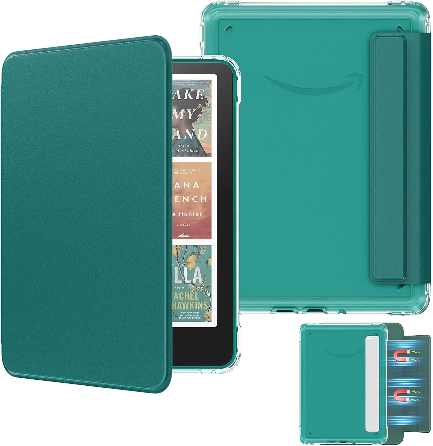 MoKo Detachable Magnetic Case for All-New 7" Kindle Paperwhite 12th Generation 2024 & Kindle Colorsoft 2024/2025