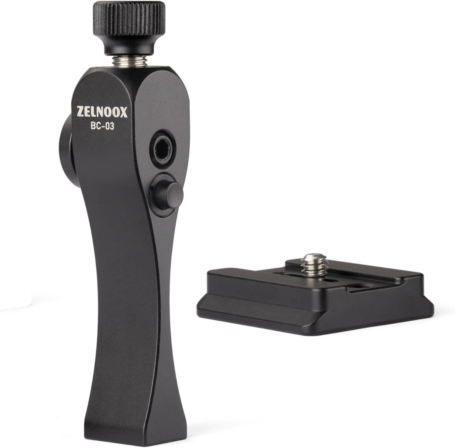 Zelnoox Binocular Tripod Adapter (Quick Release, 1/4-20 & Arca-Dovetail)