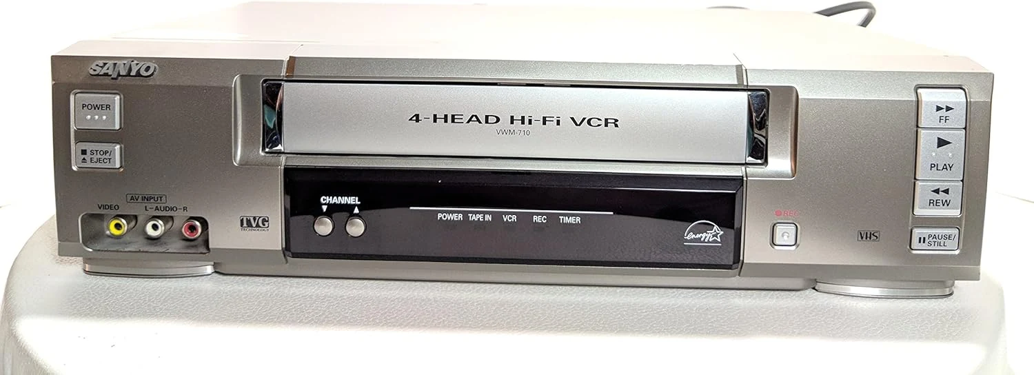 Sanyo VWM-710 4-Head Hi-Fi Stereo VCR