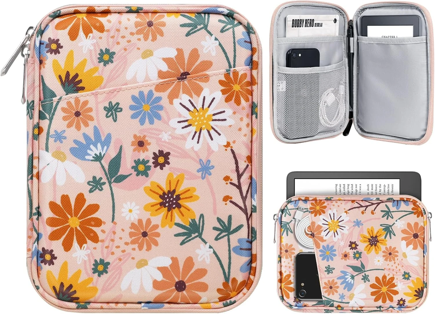 TiMOVO 6-7 Inch Tablet Sleeve for eReader Book Paperwhite/Colorsoft Signature