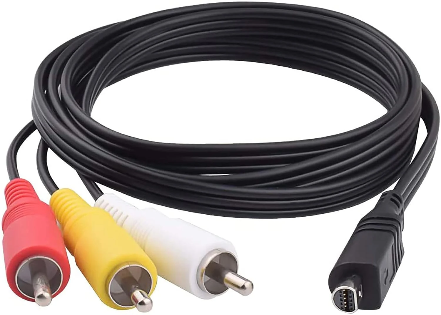 Replacement Sony AV Cable for Handycam, VMC-15FS VMC-30FS 10Pin Audio Video Cable Cord Wire (1.2m)
