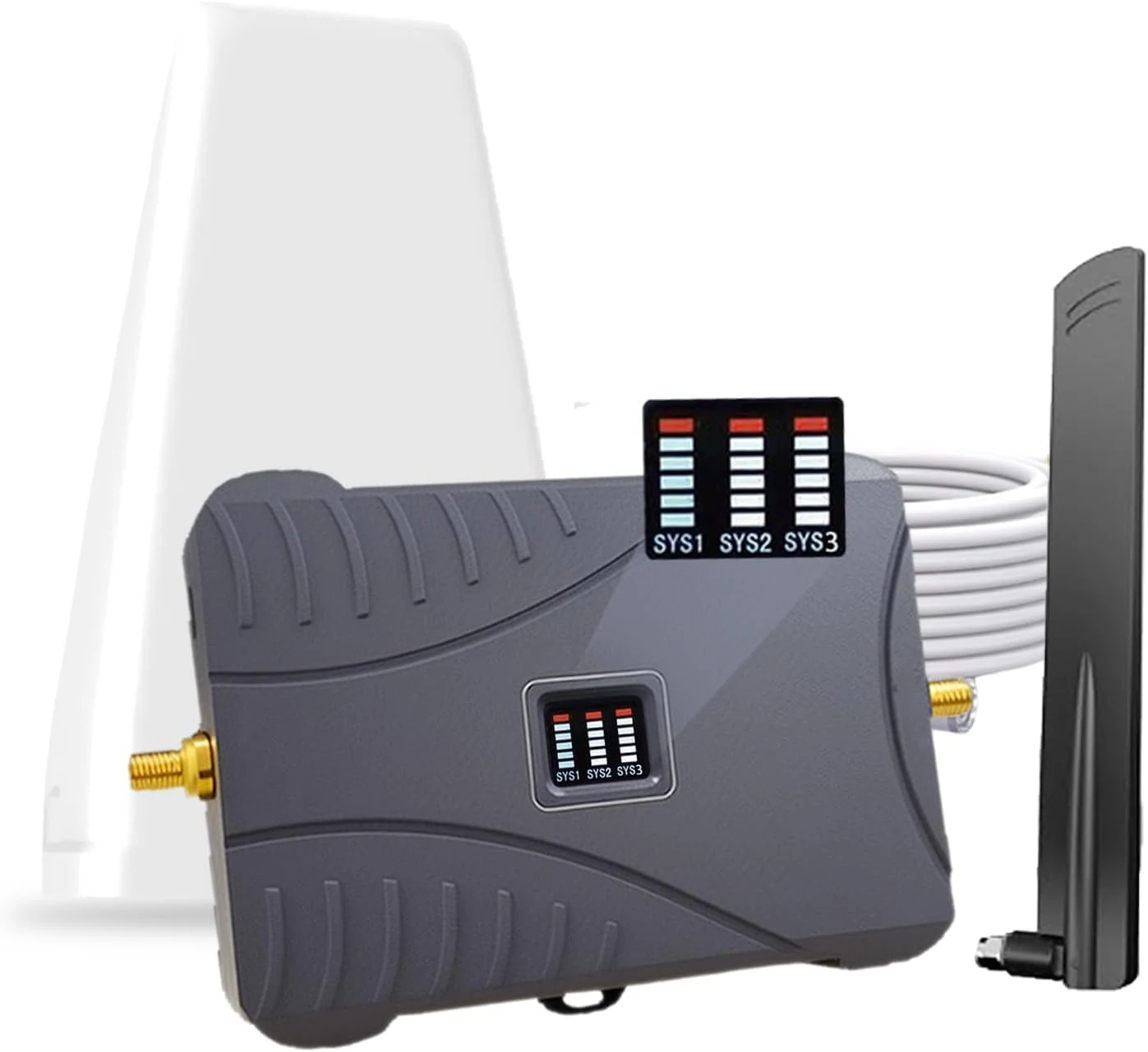 YJXcell Cell Phone Booster for Home & Multi-Room (up to 7,000 sq ft)