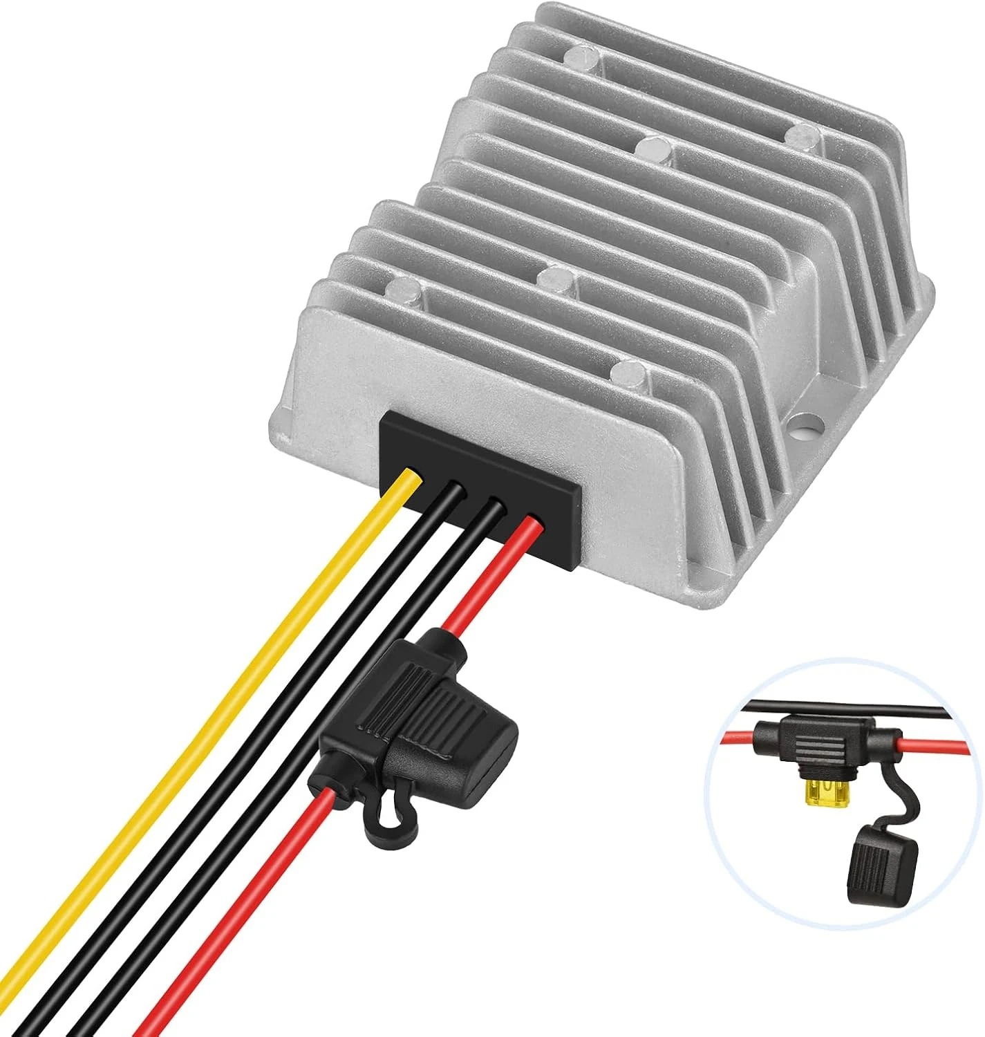 KInuoxj 20A 240W DC-DC 24V 36V 48V Step Down to 12V Converter