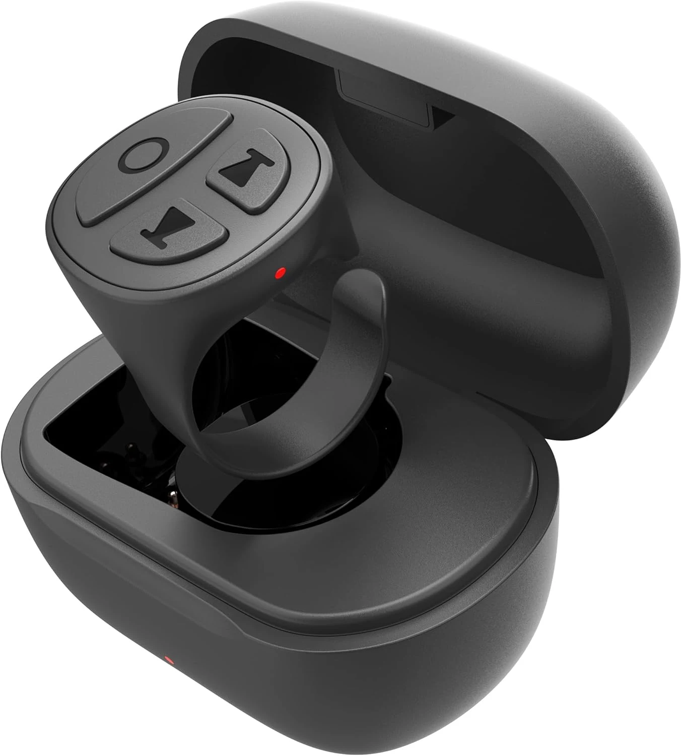 Vekesen TikTok Scrolling Ring, Bluetooth Camera Remote Control (Black)