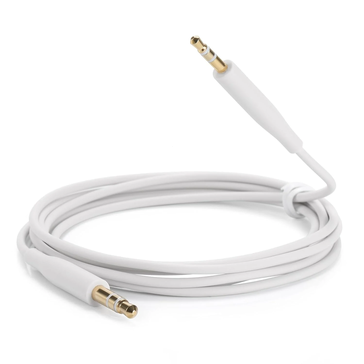 Cypher.V Replacement Aux Cable Cord Wire, 3.5mm to 2.5mm for Bose NC700 QuietComfort QC25 QC35 QC35II QC45 Headphones (No Mic) (White)