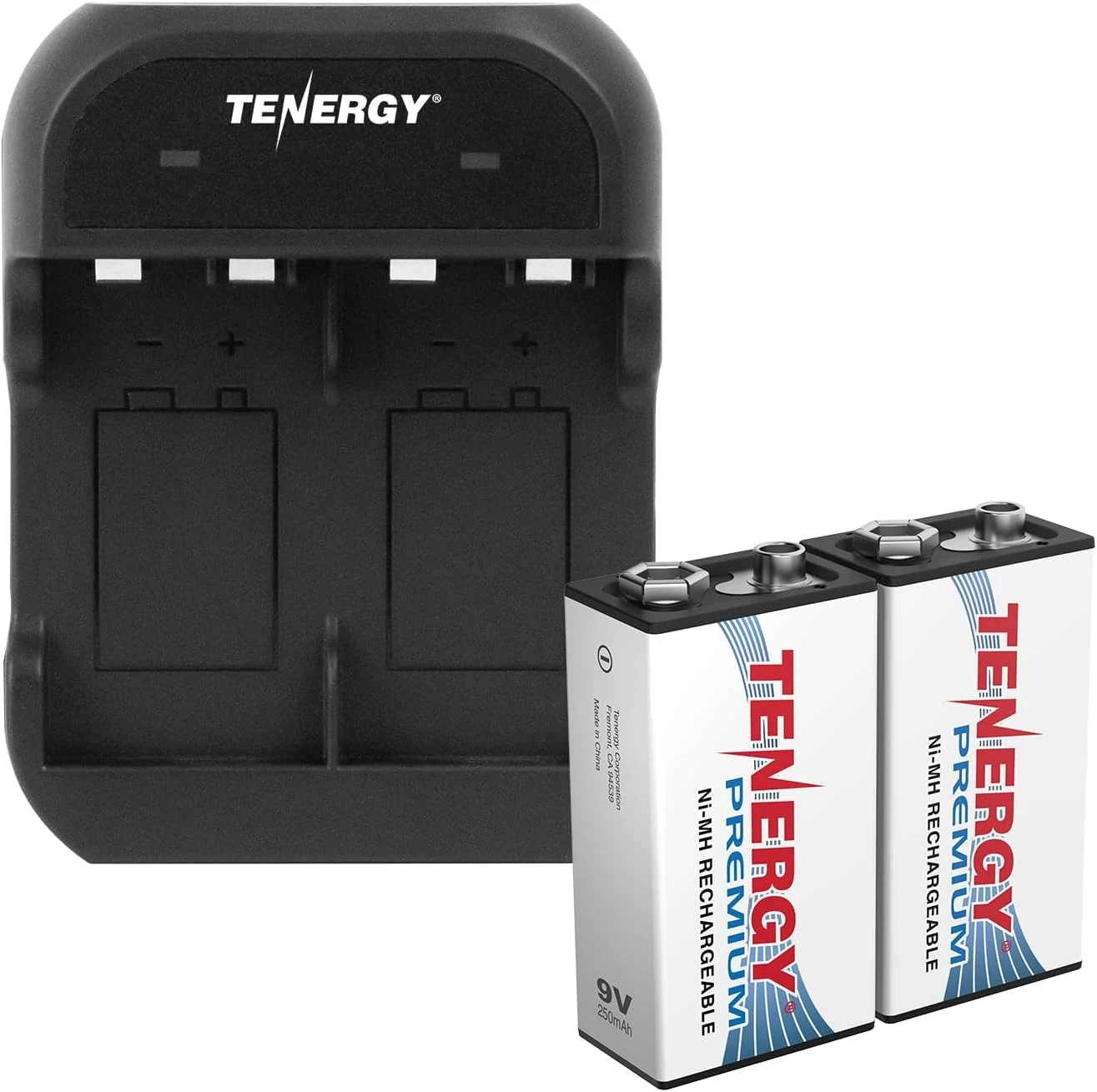 Tenergy TN141 2 Bay 9V Smart Charger with 2 Pack review