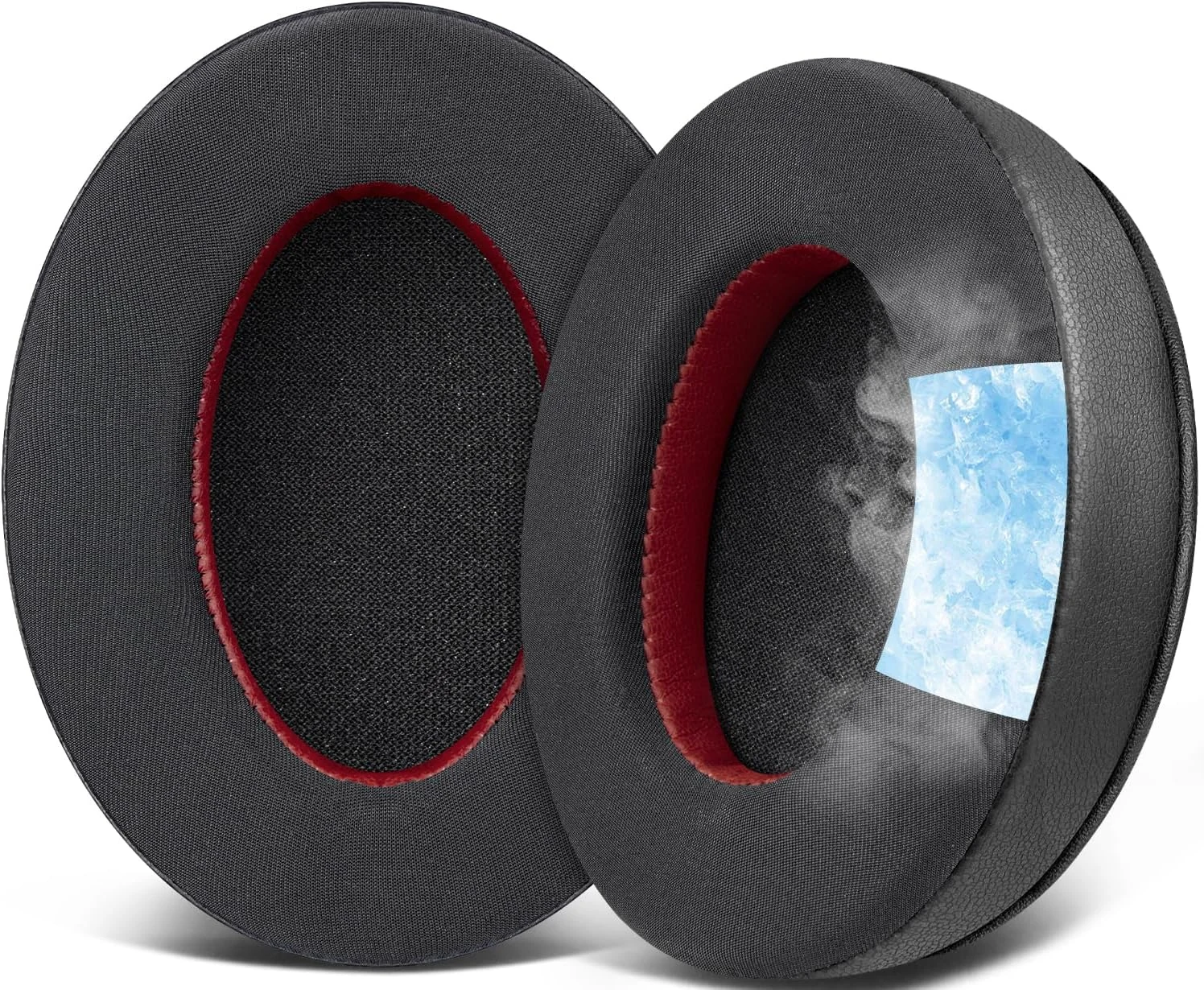 SOULWIT Cooling Earpads for HyperX Cloud 2/3/1/Alpha/Flight/Stinger/Stinger2/Core/Pro, CloudX Stinger/Flight Series