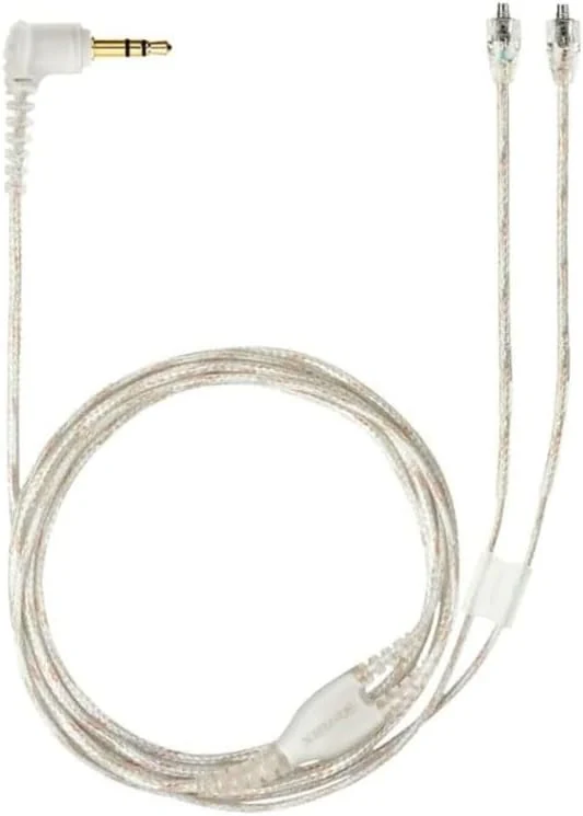 Shure EAC64CL 64-Inch Detachable Earphone Cable for SE215, SE315, SE425 & SE535 (Clear)