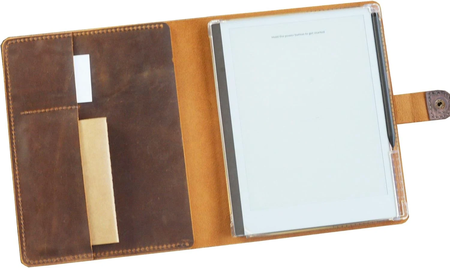 Genuine Leather Case for remarkable paper pro 11.8”, remarkable paper pro Cover with Premium Pen Holder, 606B-SC11.8