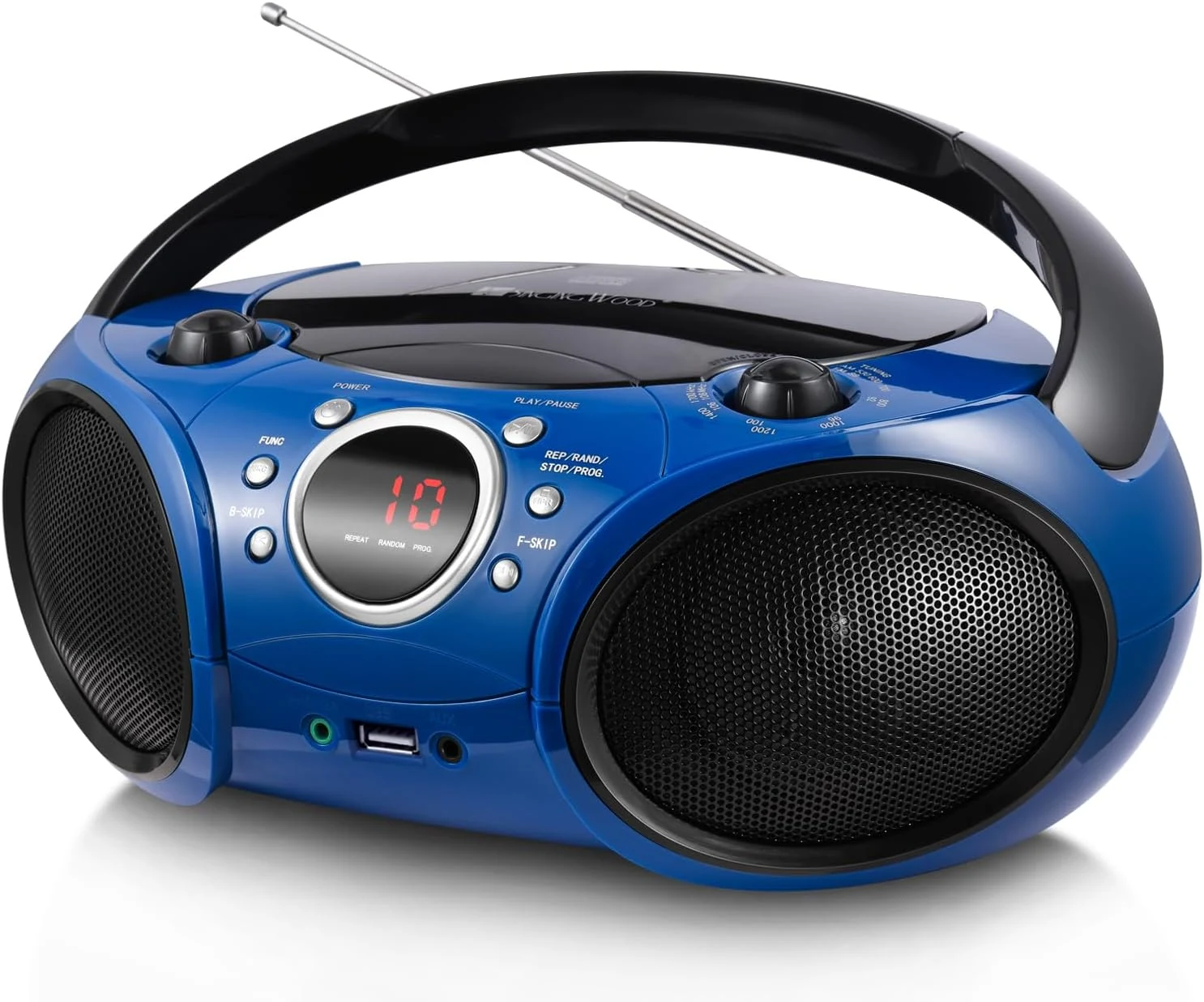 Singingwood Portable CD Player Boombox AM FM Radio, Bluetooth, USB review
