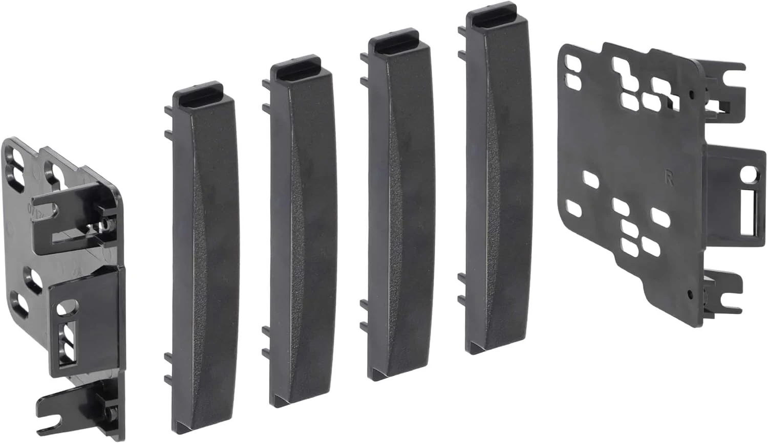 Metra Electronics 95-6511 Double-DIN Radio Installation Dash Kit Fits Select 2007-Up Chrysler Vehicles Black