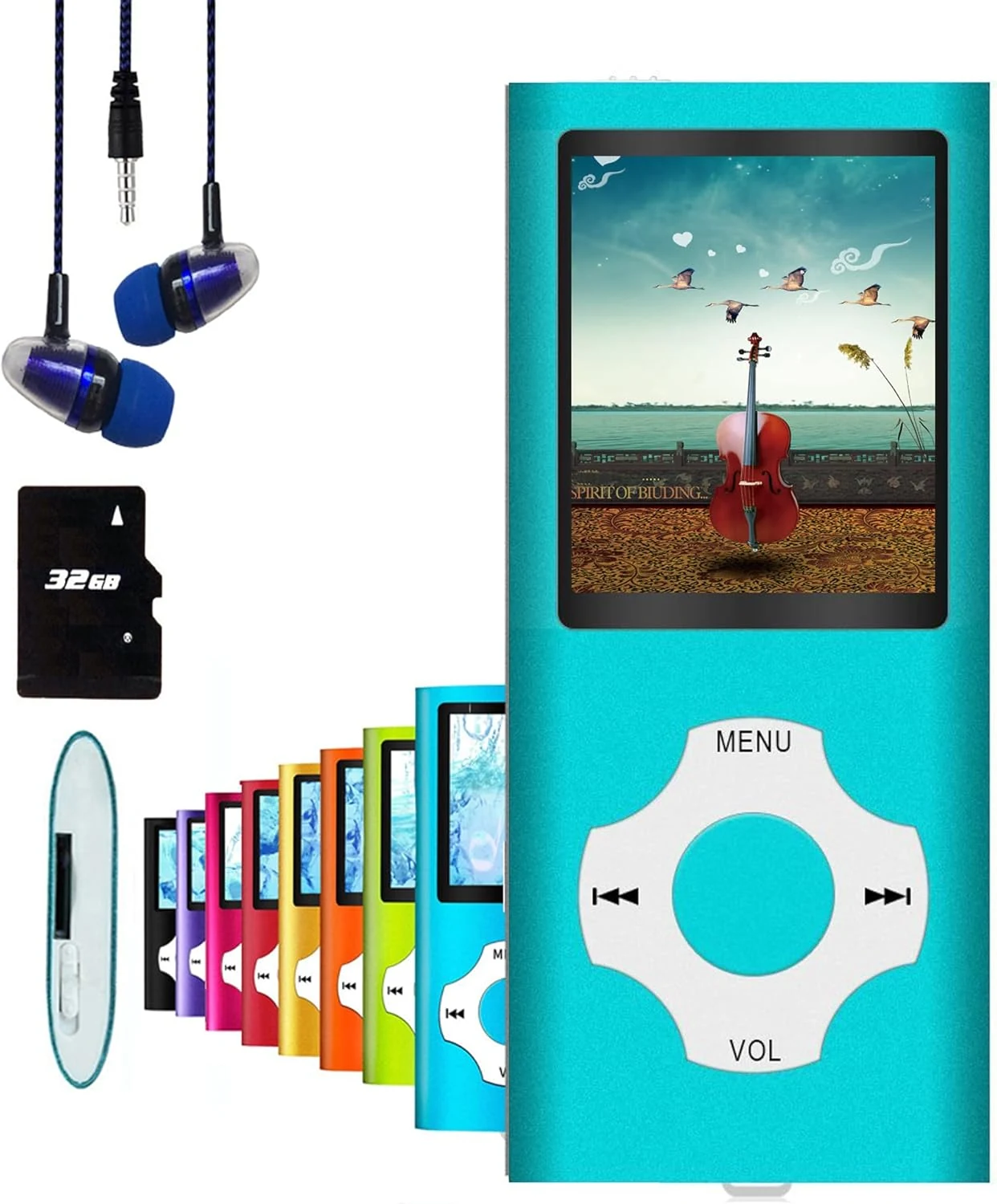 MP3 Player, Hotechs MP3 Music Player with 32GB Memory SD review