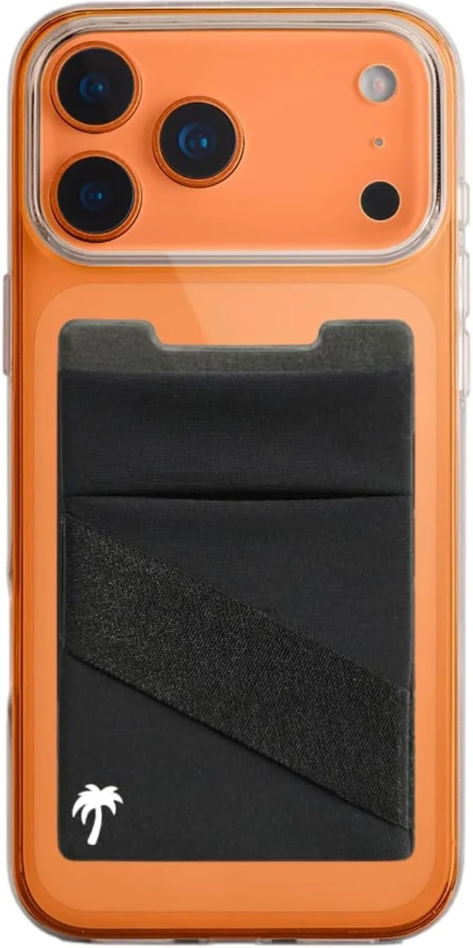 LIFESTYLE DESIGNS The StickyWallet – Premium Spandex Stick-on Phone Wallet Card Holder