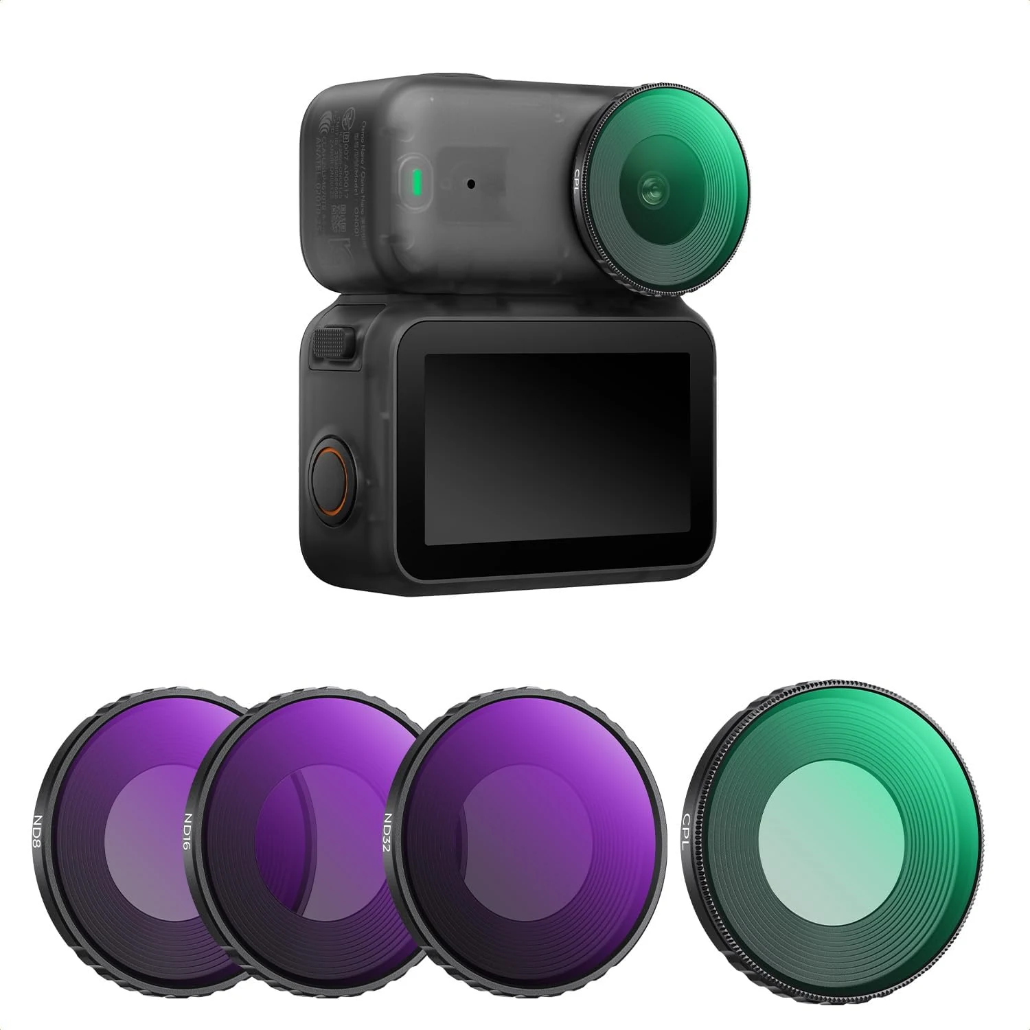 K&F CONCEPT ND CPL Filter Set Compatible with DJI Osmo Nano