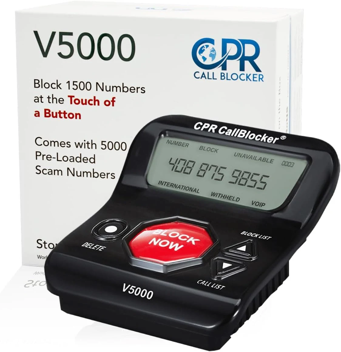 CPR V5000 Call Blocker for Landline Phones