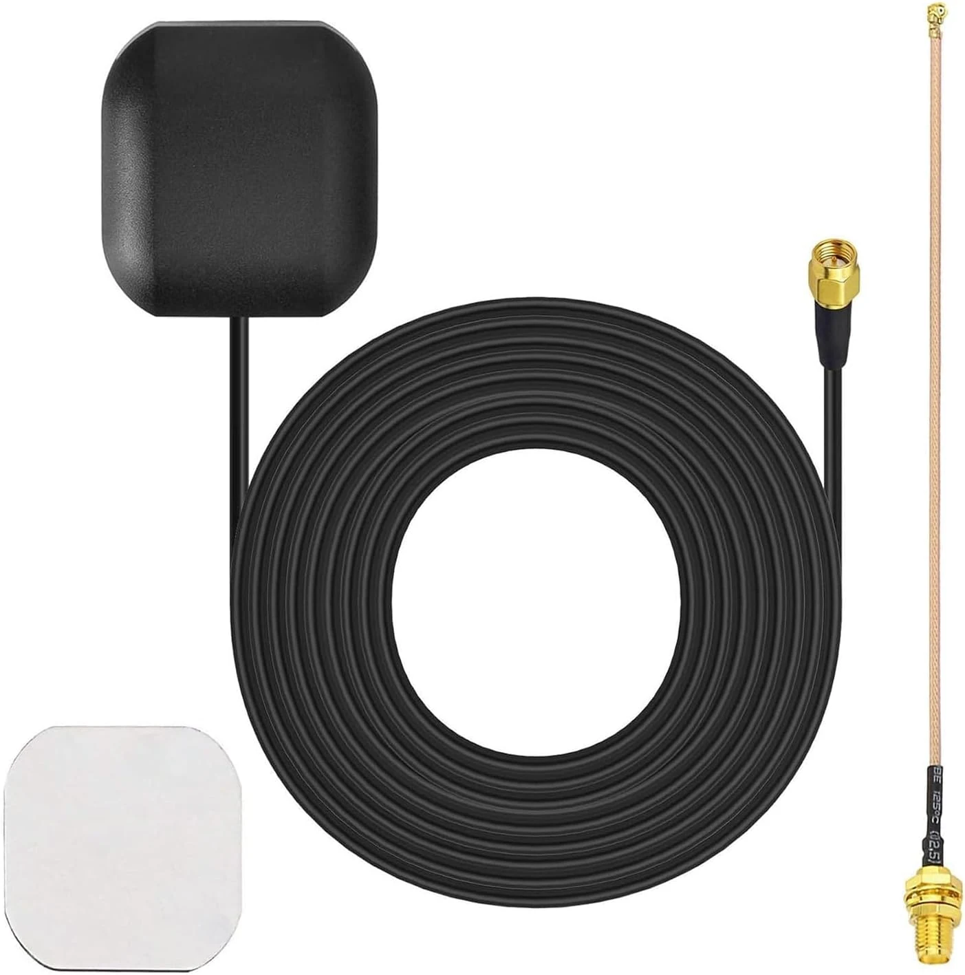 Bingfu Waterproof Active GPS Navigation Antenna Adhesive Mount SMA Male
