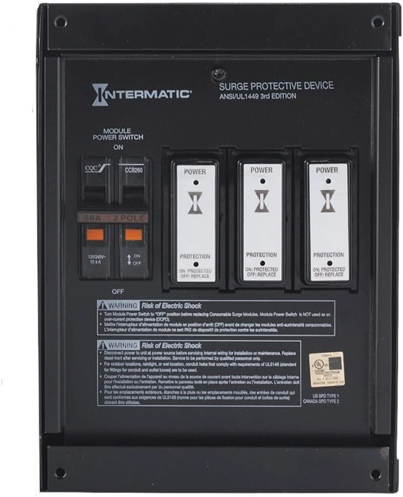 Intermatic IG2240-IMSK Advanced Surge Protection with Easily Replaceable IMODULES