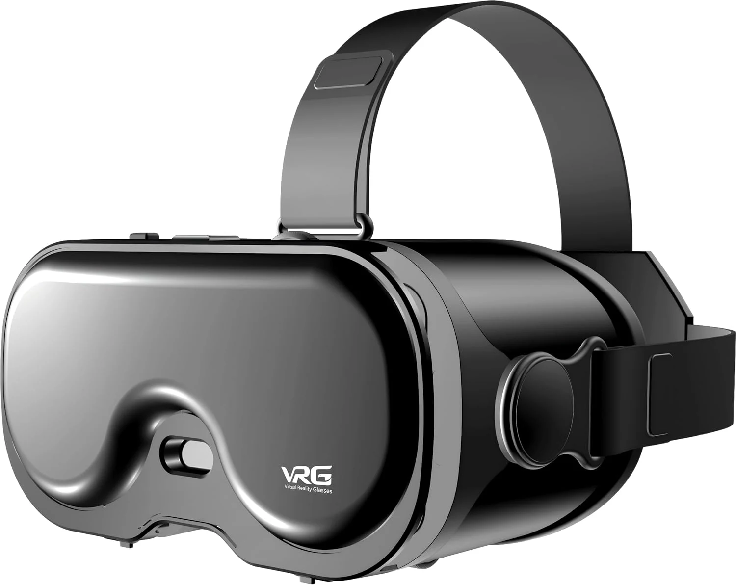VR Headset for Phone, 3D Family Anti-Blue Eyes Protected HD Lenses, 120° FOV Virtual Reality Headsets VR Goggles for iPhone17/16/15/14/13/12/11, Samsung, Android (Gray)