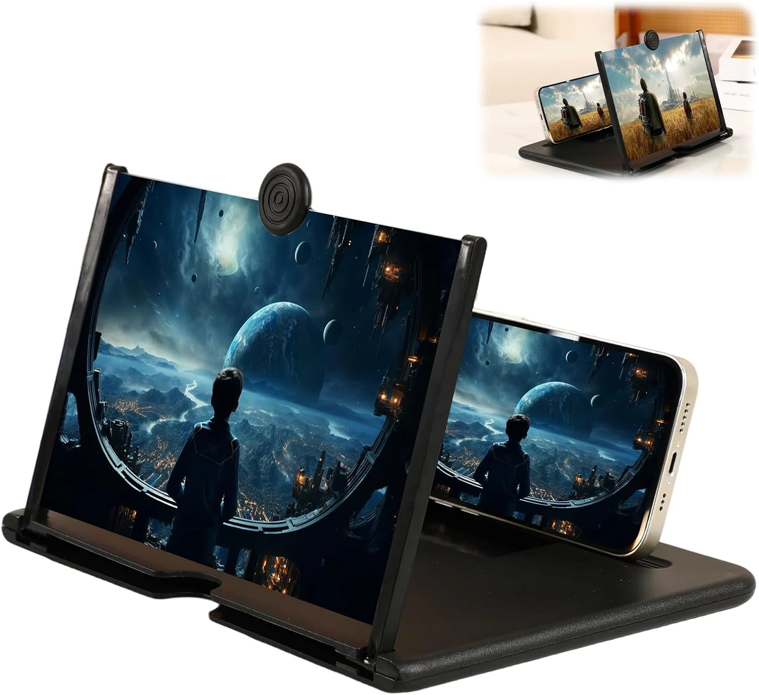 Screen Magnifier Version, 2026 New 3D HD Foldable Amplifier Phone review