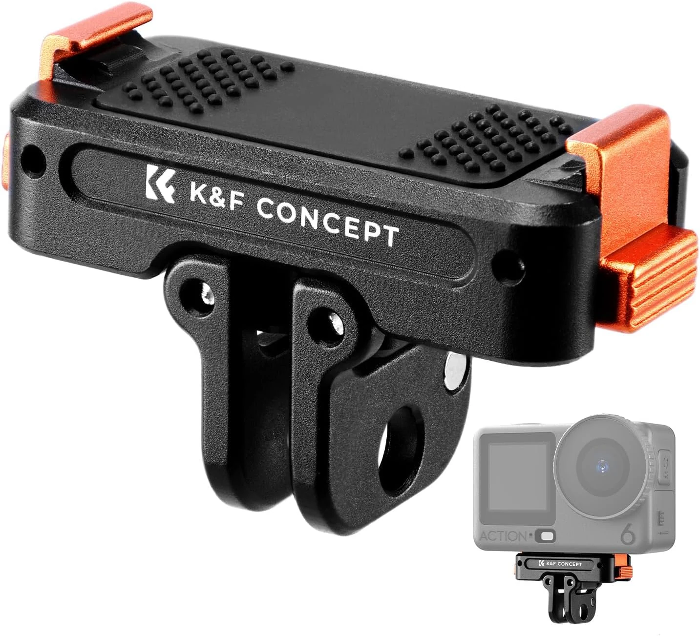 K&F Concept Magnetic Quick Release Adapter Mount Compatible with DJI Osmo Nano/Osmo Action 6