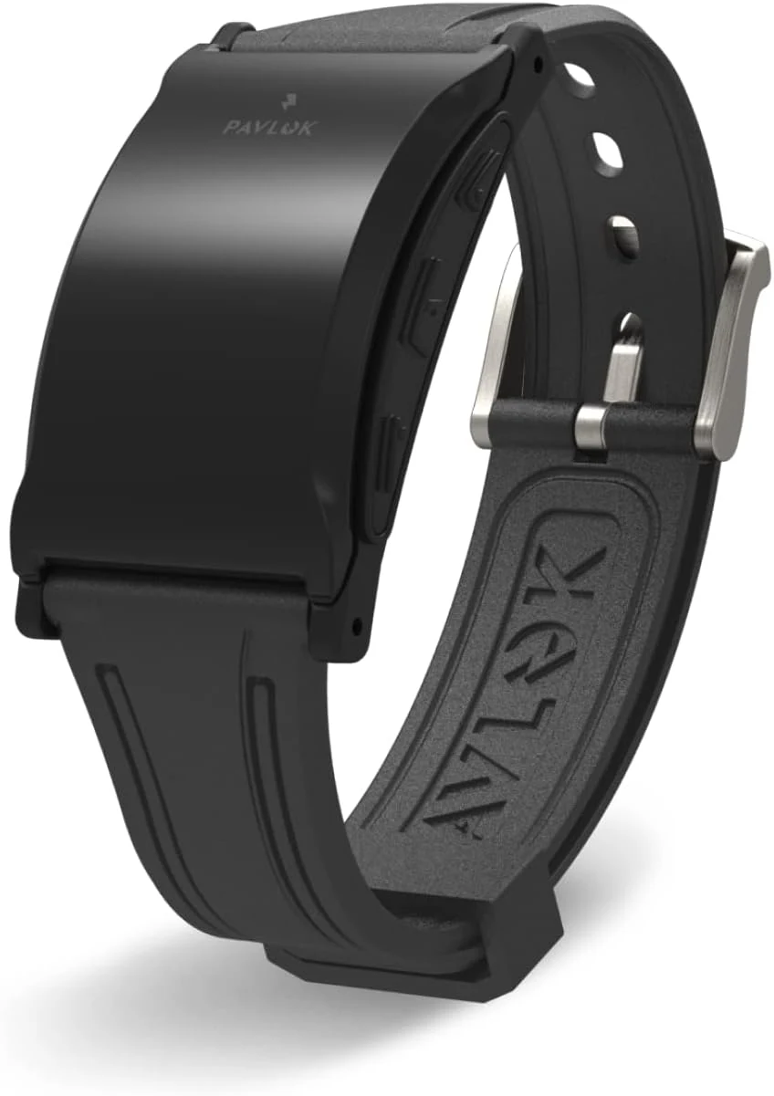 Pavlok 3 Sports (Black) – App-Controlled Silent Alarm & Habit trainer wearable