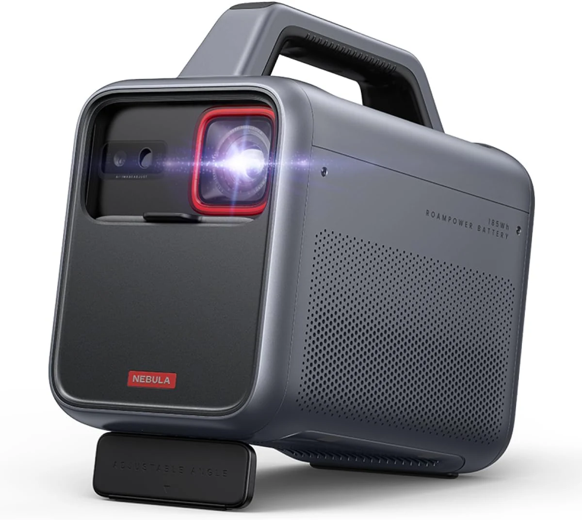 NEBULA Mars 3 Outdoor Portable Projector, 1000 ANSI Lumens, AI-Powered Image, Built-In Battery with 5 Hour Playtime, Android TV, 200 Inch Home Theater