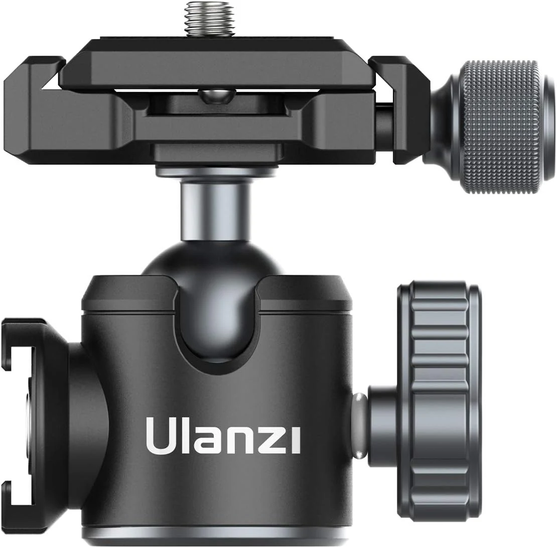 ULANZI U-80L Metal Ball Head Camera Mount Arca Swiss 360 review