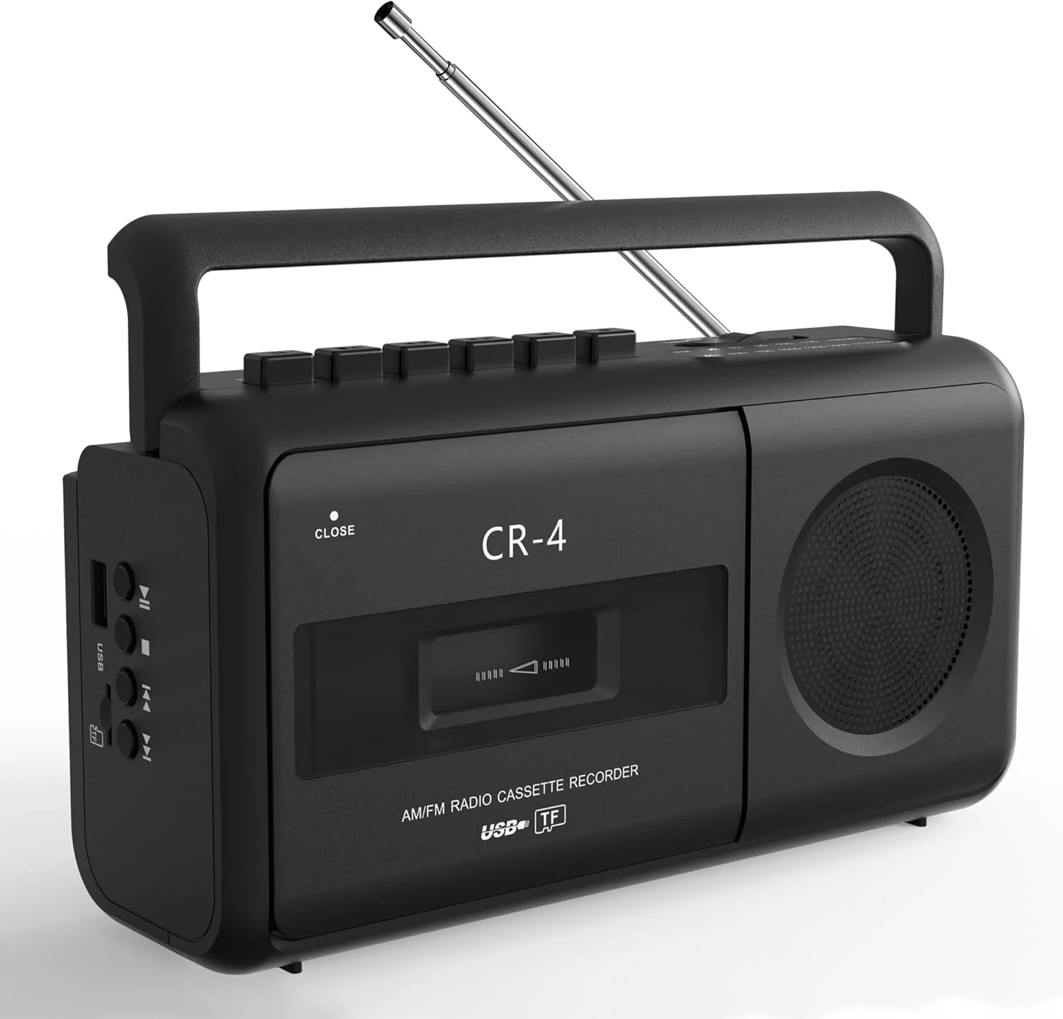KUEPHOM Portable Cassette Tape Player Recorder Boombox Radio
