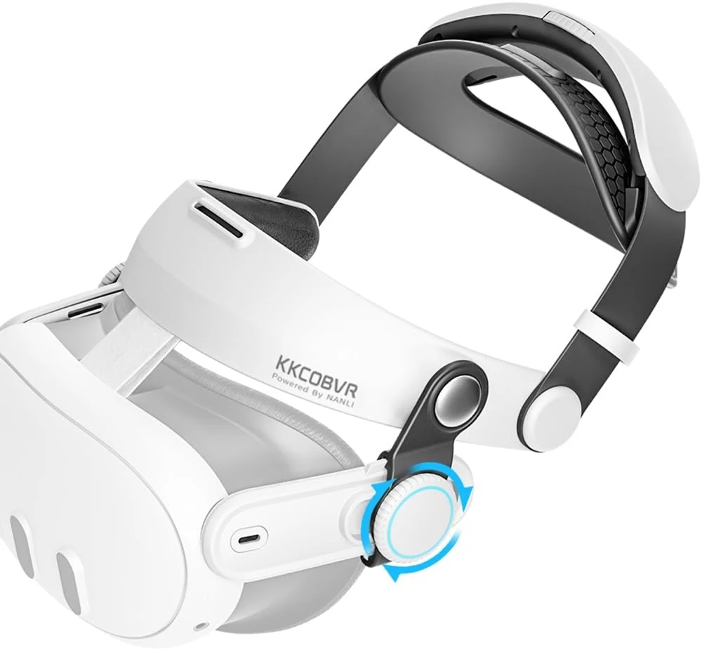 KKCOBVR Q3 Halo Strap Compatible with Meta Quest 3/Quest 3S enhanced comfort head strap