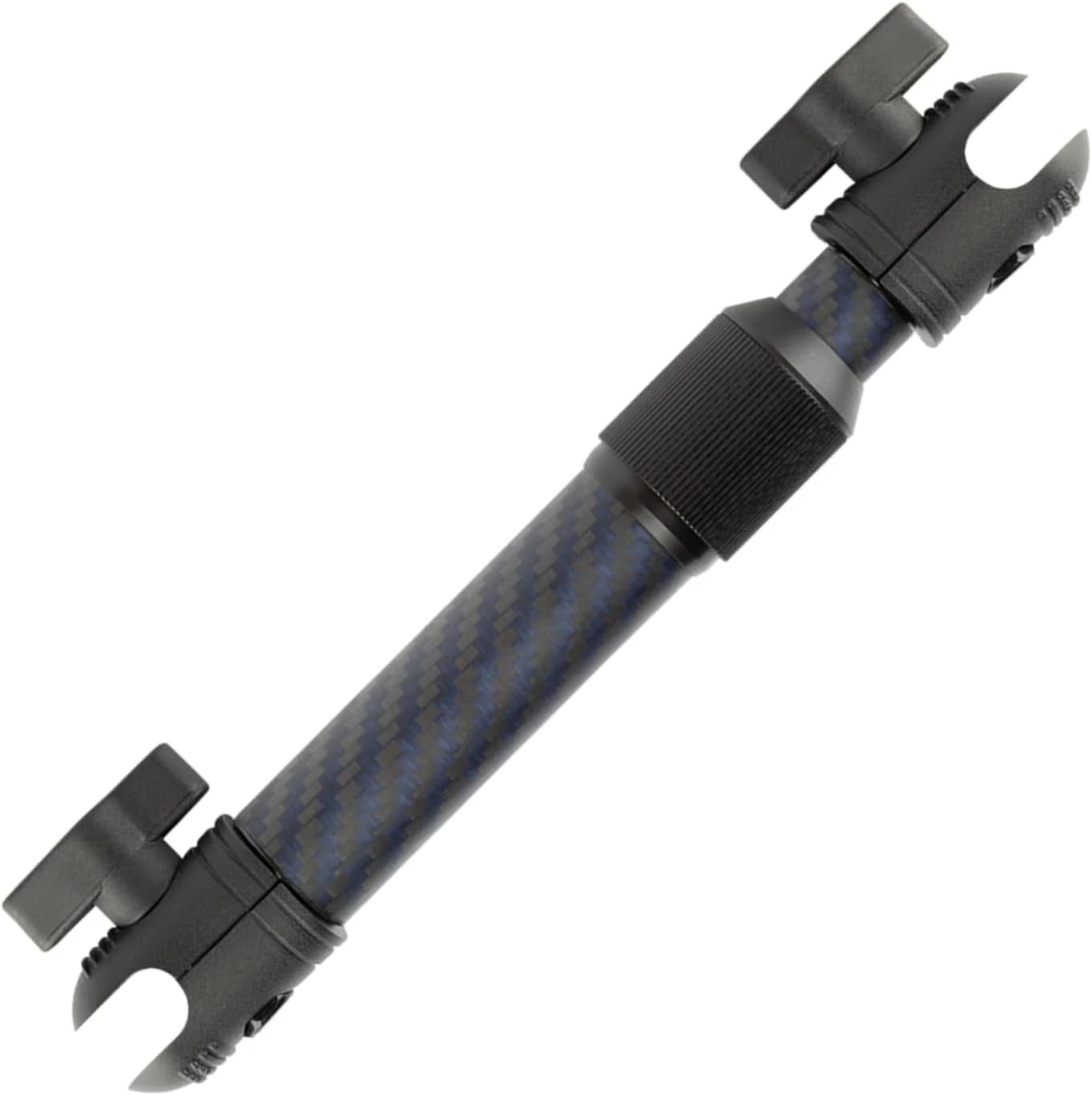 Bulletpoint Mounting Solutions Extension Arm 8"-10.5" Carbon Fiber + Kevlar Telescoping Dual Socket Fits 20mm Attachment Ball