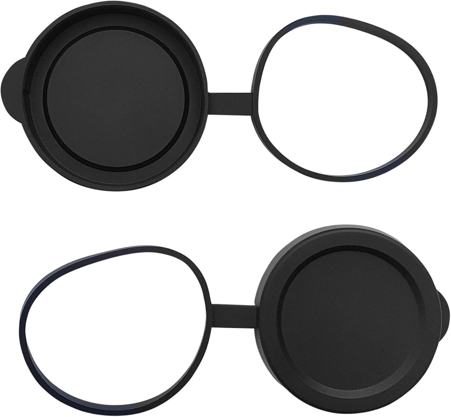 50mm Binocular/Monocular Objective Lens Caps Internal Diameter 59.4-60.9mm Rubber Cover Set Black (59.4-60.9LC)