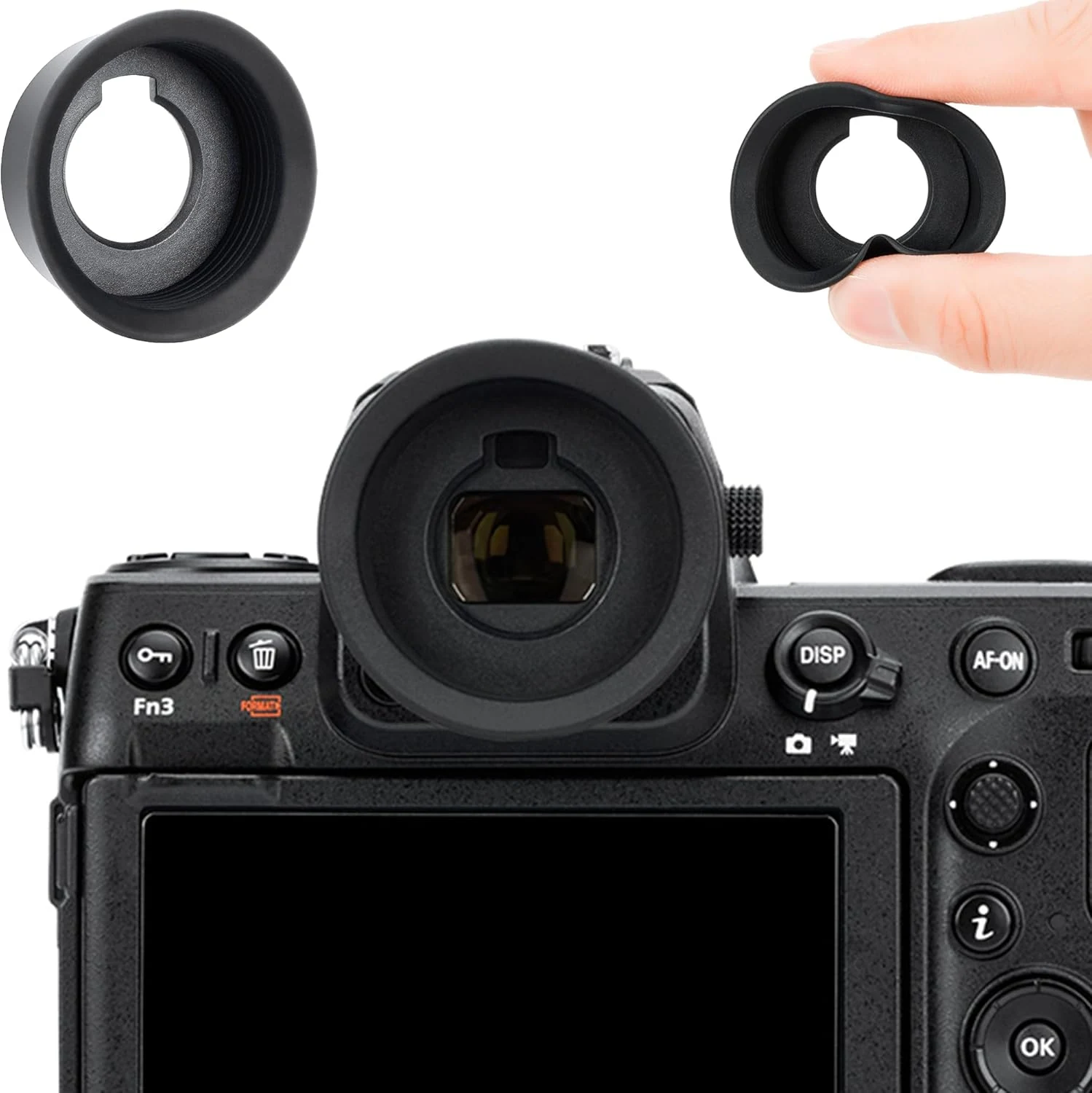 Extended Z9 Z8 Zf DK-33 Eyecup Eyepiece, Round Shape Soft review
