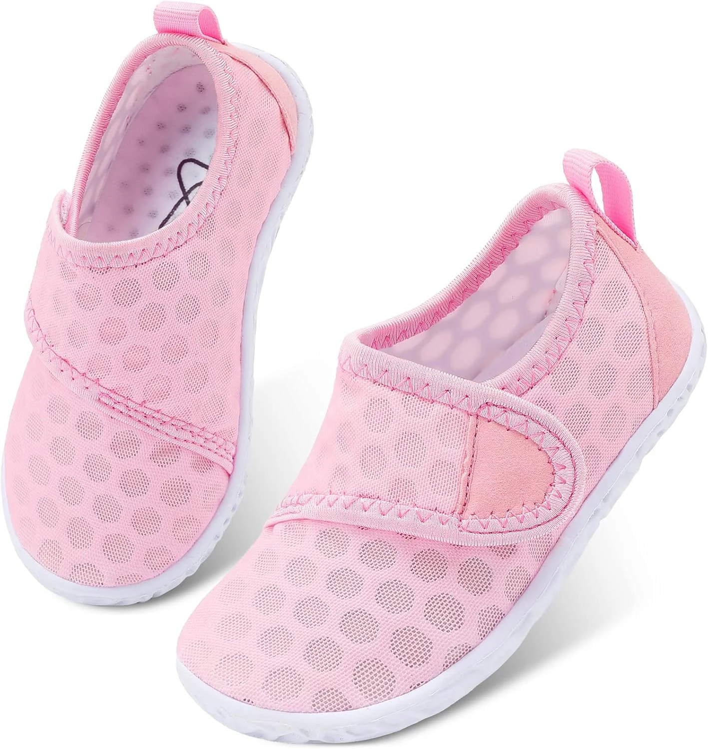 LeIsfIt Toddler Water Shoes Boys Girls Barefoot Aqua Socks Kids Breathable Quick-Dry Swim Shoes for Beach Pool Surf