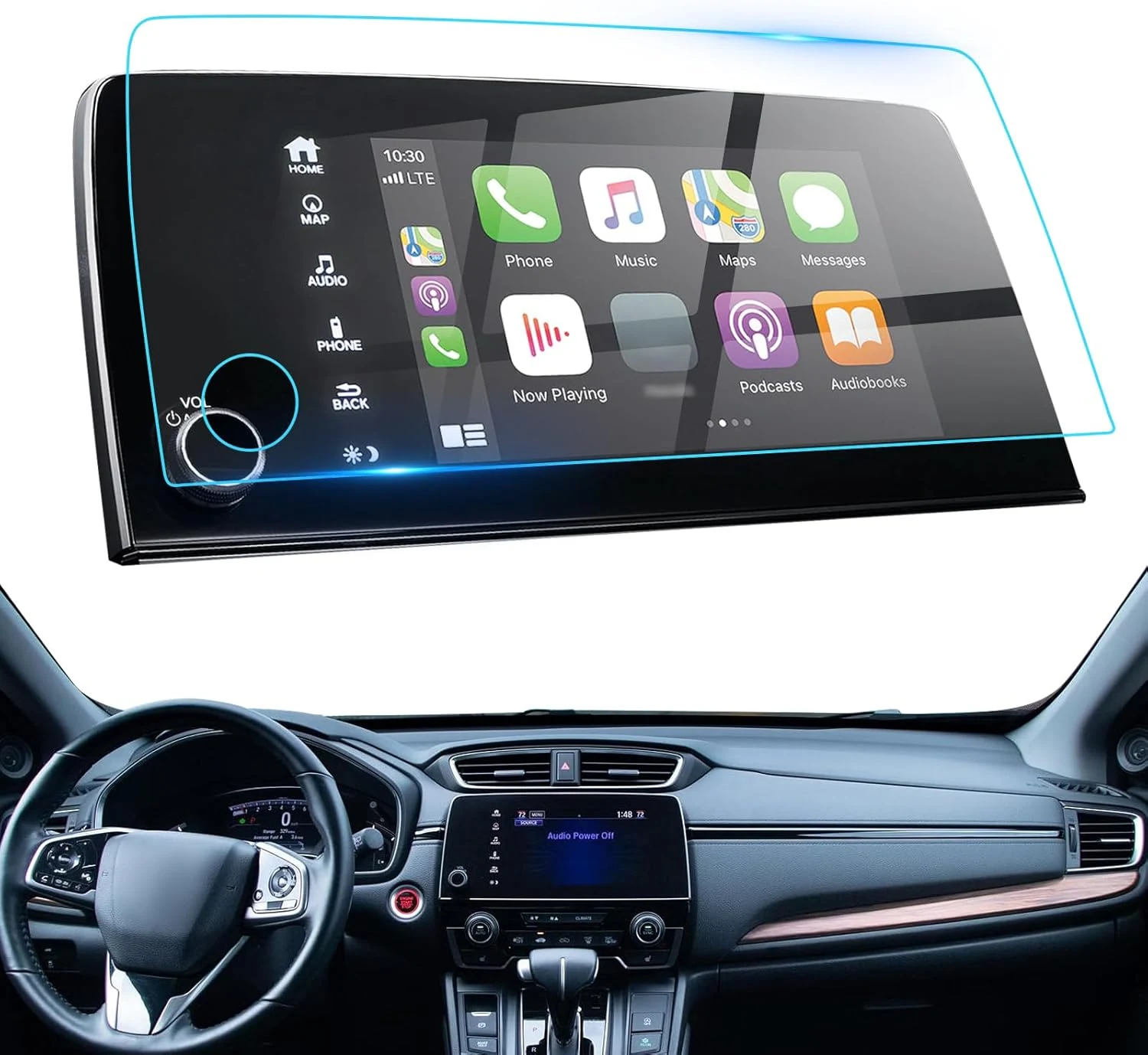 For 2017-2022 Honda CR-V Screen Protector 7" HD Tempered Glass