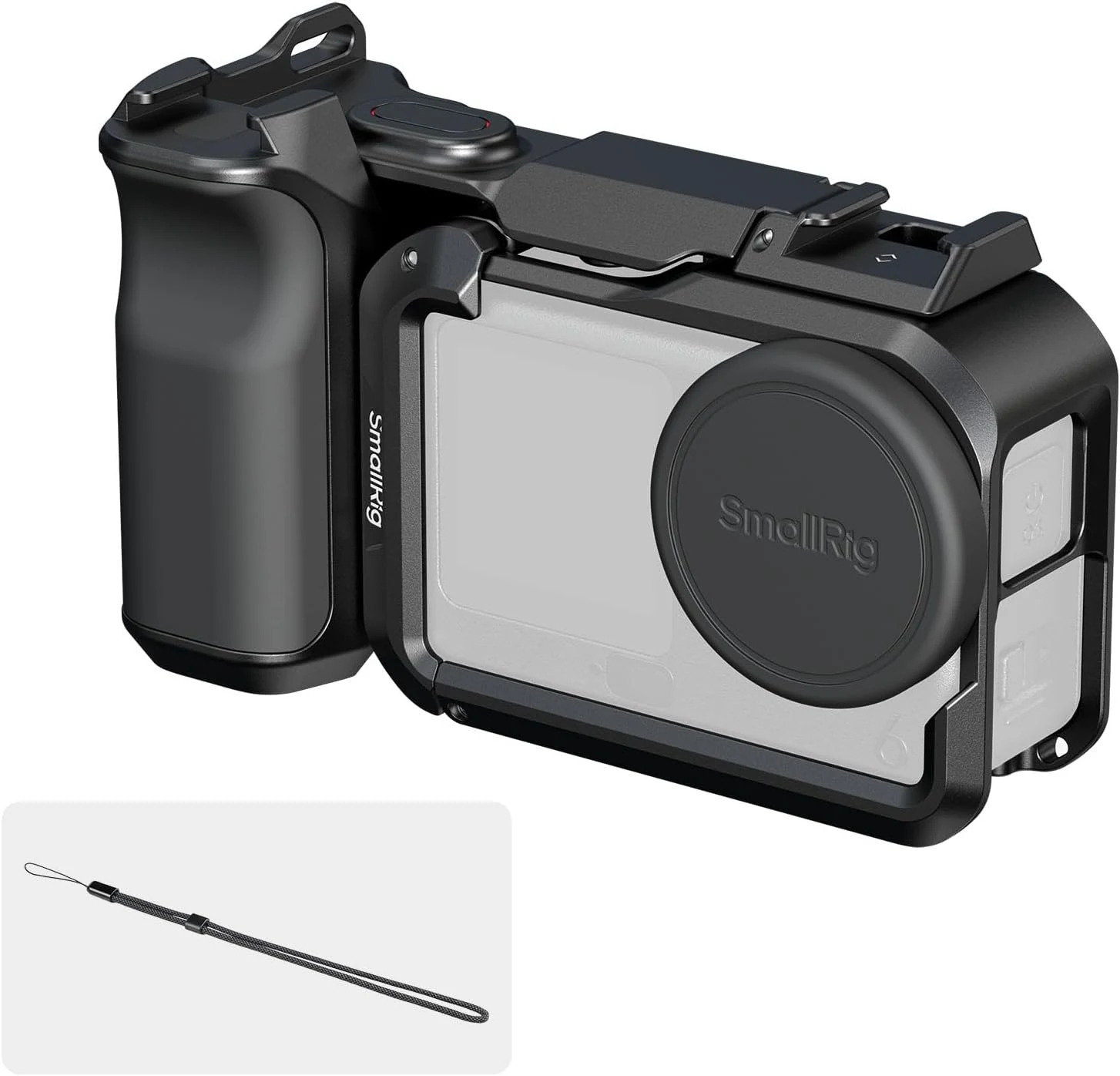 SMALLRIG Handle Grip Kit for DJI Osmo Action 6 with Metal Cage, Street Photography Grip (6037)