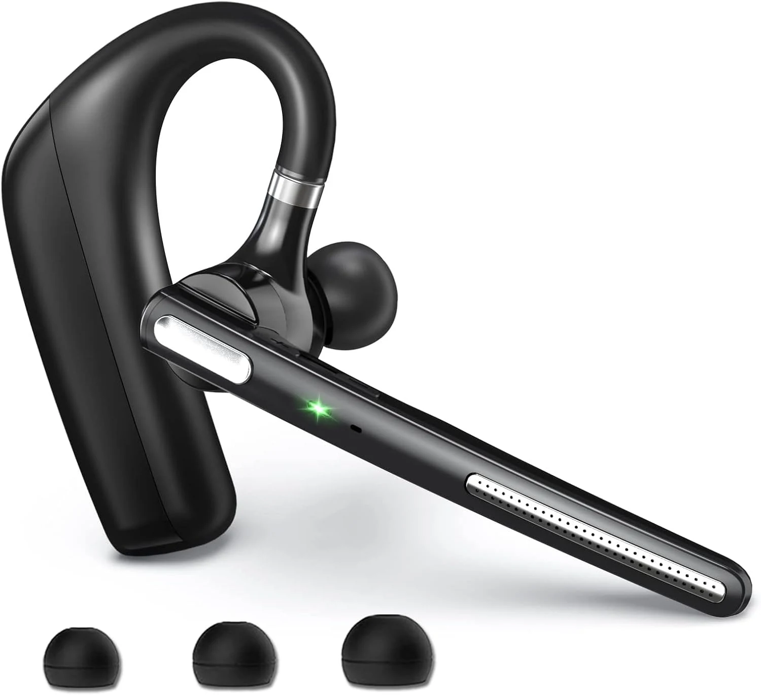 Kendir Bluetooth Headset V5.4, Wireless Bluetooth Earpiece with CVC8.0 Dual review
