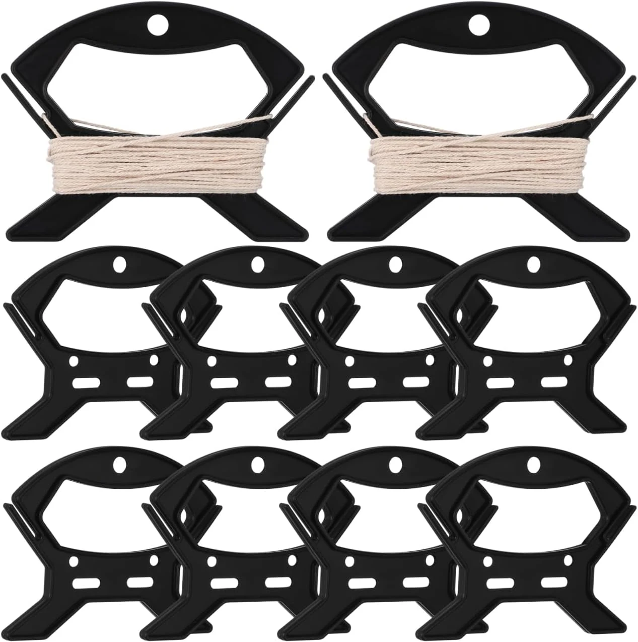 Garneck 10pcs Rope Winder: Cord Cable Organizer for Extension Cord