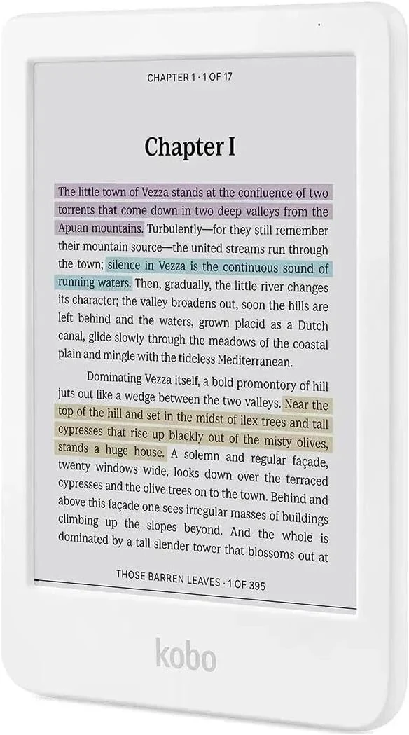 Kobo Clara Colour eReader (6" Kaleido 3, waterproof, Dark Mode, audiobooks)