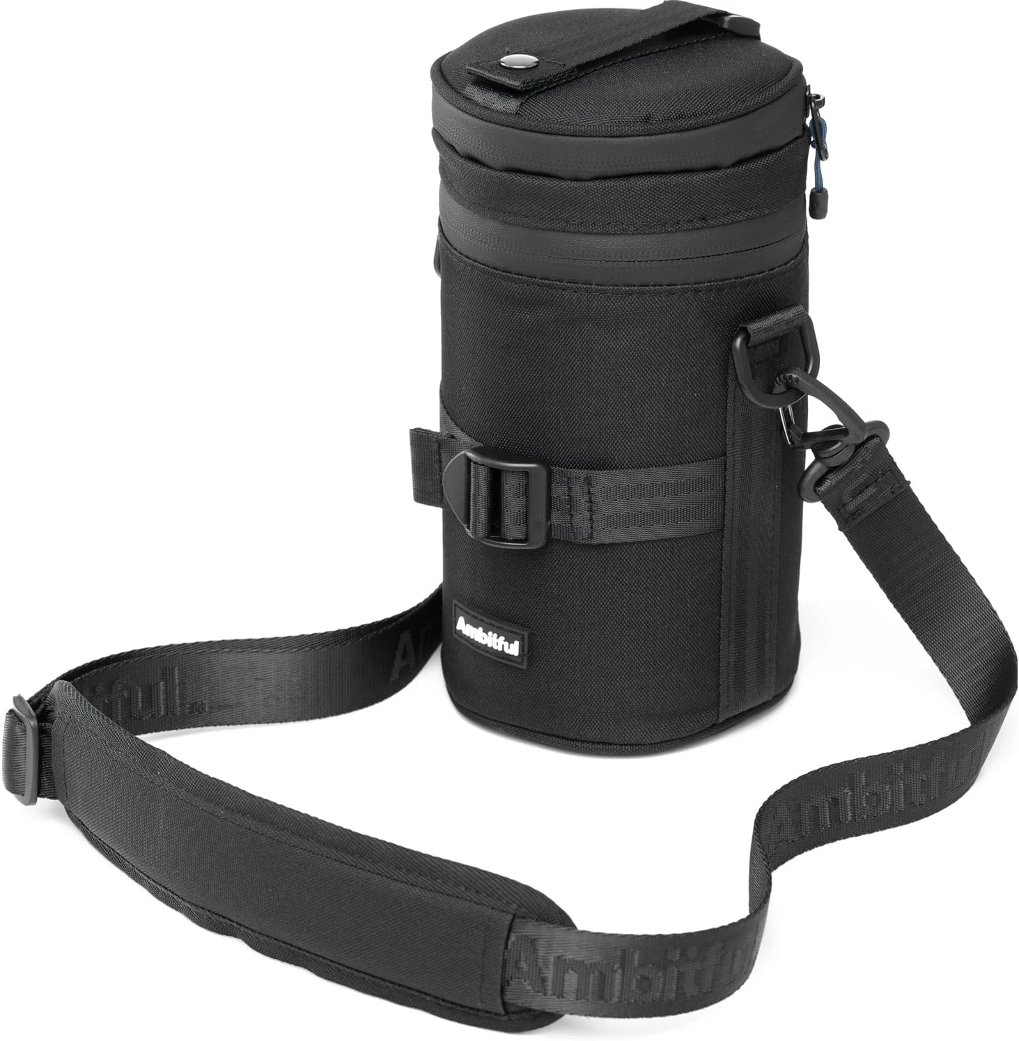 AMBITFUL Thick Camera Lens Pouch Case, Water/Dust/Shock Protection Lens Pouch