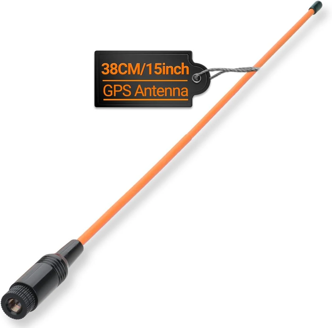 Roniware Extended Long Range Flexible Receiver Orange Antenna Upgrade (15 inch Whip) for Garmin GPS