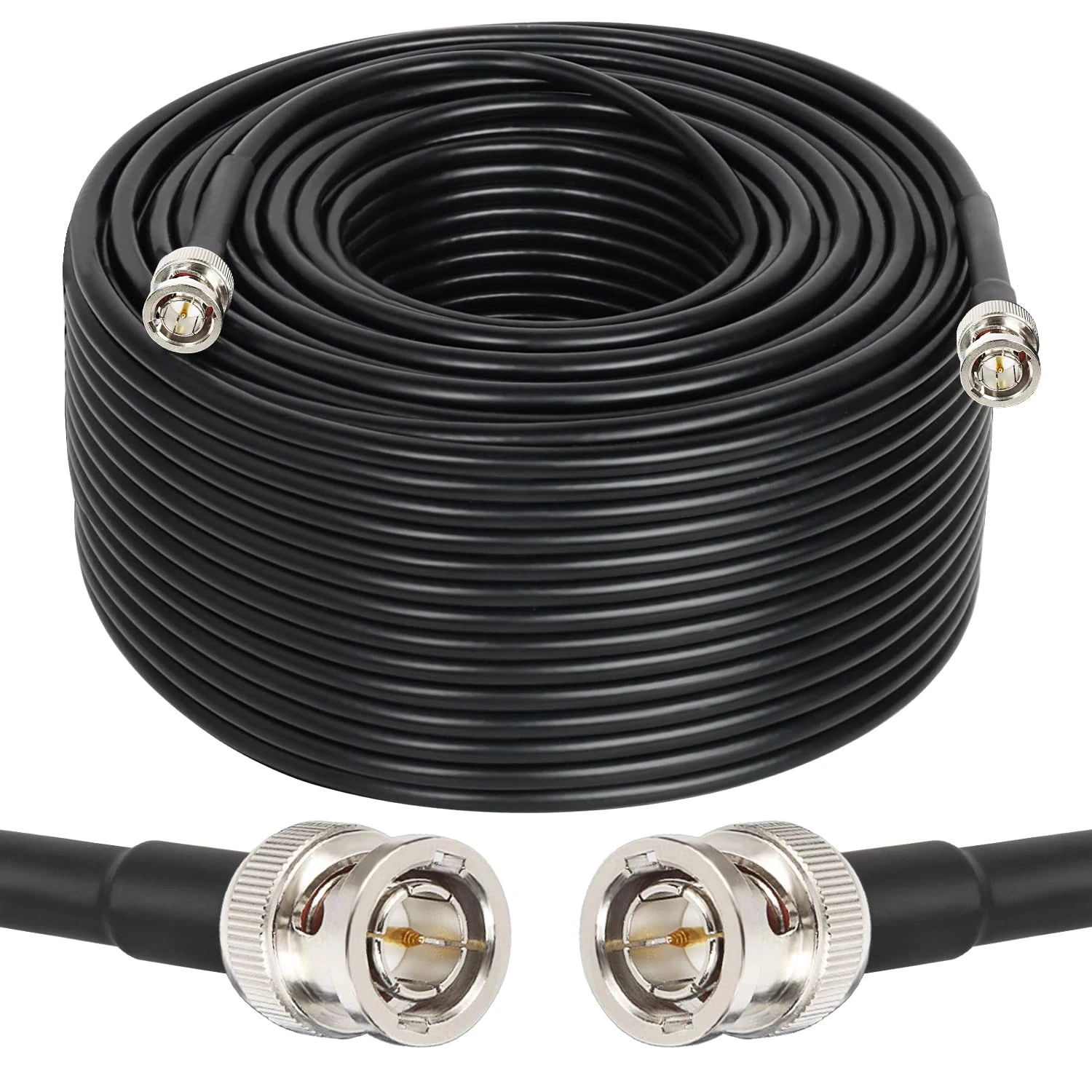 XRDS -RF 12G SDI Cable 200FT, SDI Video Cables 3G/6G/12G 75ohm BNC Male Cable